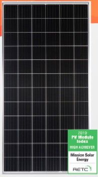 Mission Solar MSE390SR9S 390W PERC 72 Solar Panel