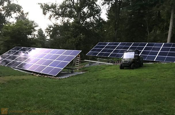 20 KW REC / SolarEdge Ground Mounted Solar System