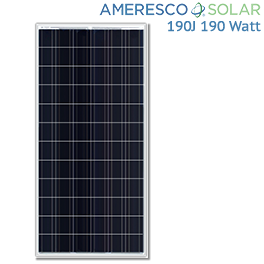 Ameresco 190J 190W Class 1 Division 2 Solar Panel