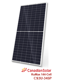 Canadian Solar KuMax CS3U-345P 345W Solar Panel