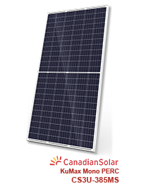 Canadian Solar CS3U-385MS 385W KuMax Solar Panel