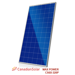 Canadian Solar CS6X-320P Max Power Solar Panel