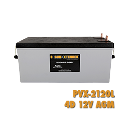 Concorde Sun Xtender PVX-2120L 4D 12 Volt AGM Solar Battery