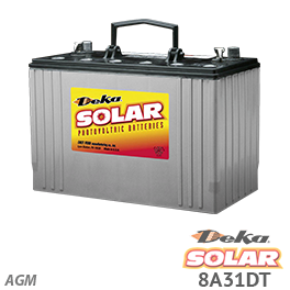 Deka Solar 8A31DT Group 31 AGM Battery