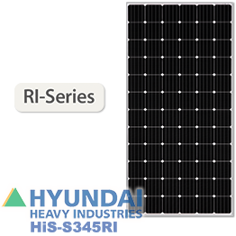 Hyundai Green Energy HiS-S345RI 345W Solar Panel