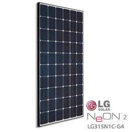 LG NeON 2 LG315N1C-G4 Solar Panel - 315 Watts