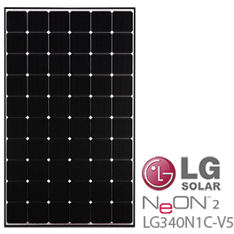 LG NeON 2 LG340N1C-V5 Solar Panel