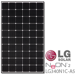 LG NeON 2 LG340N1C-A5 340W Solar Panel