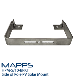 MAPPS HPM-5/10-BRKT Side of Pole Solar Panel Mount