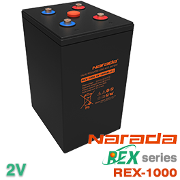 Narada REX-1000 2V 1000Ah AGM VRLA Battery - Low Price