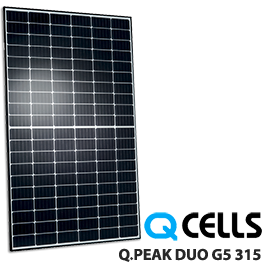 Q CELLS Q.PEAK DUO G5 315 Solar Panel