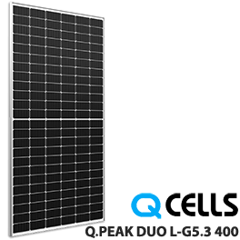 Q CELLS Q.PEAK DUO L-G5.3 400 400W Solar Panel