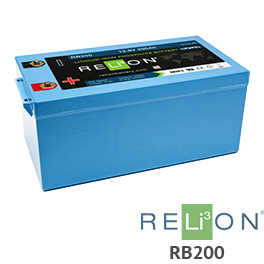 RELiON RB200 200Ah 12V Lithium Battery - Low Wholesale Price