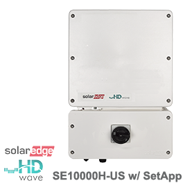 SolarEdge SE10000H-US Inverter w/ SetApp