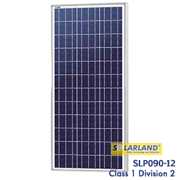 Solarland SLP090-12 90 watt Class 1 Division 2 C1D2 Solar Panel