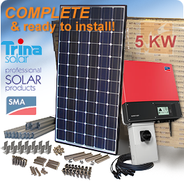 Trina Solar Grid-Tie Solar Panel System