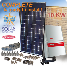 Yingli YL250P-29b Grid Tie Solar System