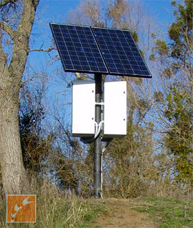 AGM battery enclosure solar system