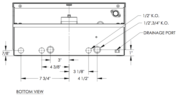 PVP5200 Inverter Dimensions