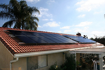 Residential All-Black Solar Panel System