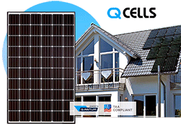 Q CELLS Q.Peak solar panel system