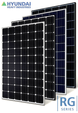 Hyundai solar panels