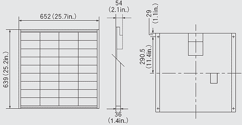 Kyocera KC50 Dimensions