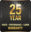 25 year warranty