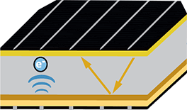 N-Peak PERT solar cell