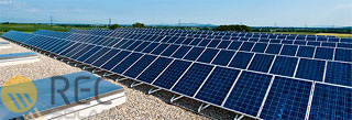 REC solar panel system