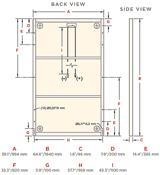 Sharp ND-U235Q1 Dimensions