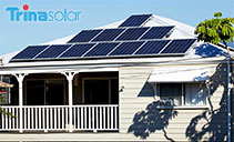 Trina solar panel system