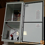 SunSaver battery enclosure solar system