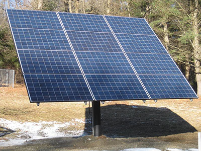 Ground-Mounted Residential Solar System