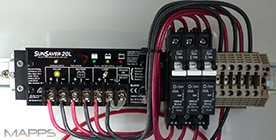 Class 1 Div 2 enclosure solar charge controller load center