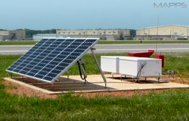 US Air Force airfield battery enclosures