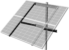 side of pole detail drawing