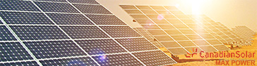 Canadian Solar ground mounted solar system