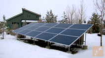 residential ground mounted solar system