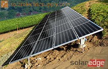 Ground mounted solaredge solar system