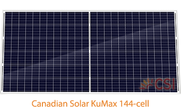 Canadian Solar KuMax CS3U-400MS 144-cell solar panel