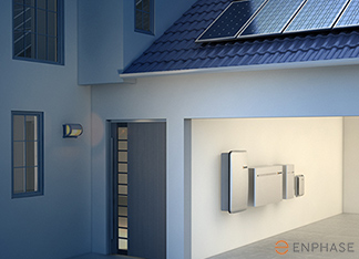 Enphase Ensemble whole home battery backup