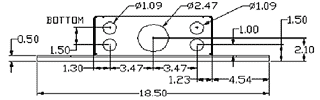 Outback E-Panel Bottom Dimensions