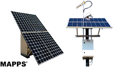 pad and pole mount solar systems