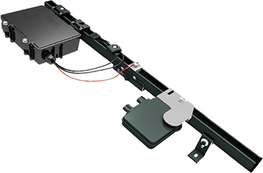 Ultra Rail with junction box and microinverter