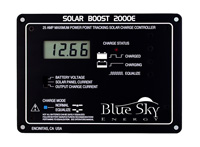 Solar Boost Charge Regulator with Digital Meter