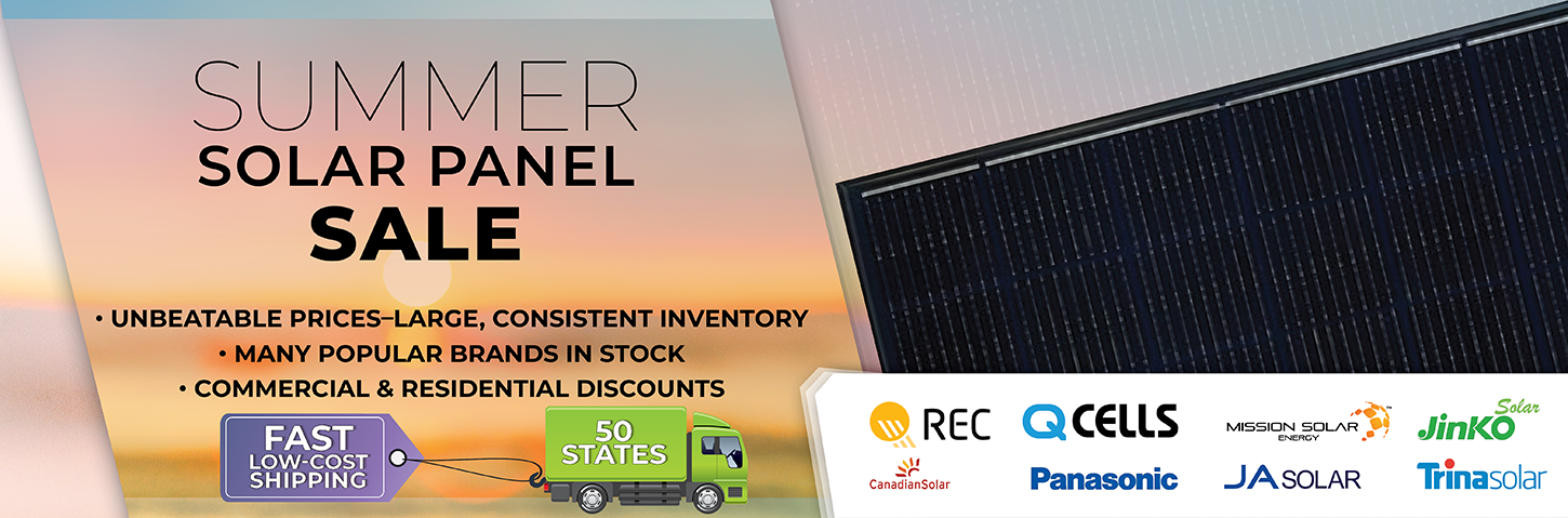 Solar Panel Sale Summer Solar Panel Sale Summer
