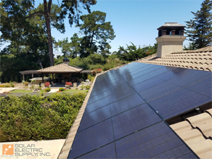 residential ground mounted solar system