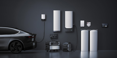 EcoFlow OCEAN Pro with portable generator backup connection