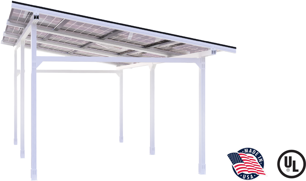 Infinity Rack Light Solar Structure
